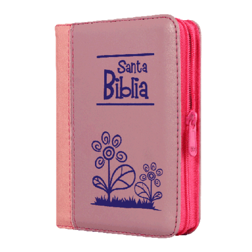 [9789587452853] Biblia Reina Valera 1960 Bolsillo Letra Chica Imitación Piel Rosa [RVR025cZLG]