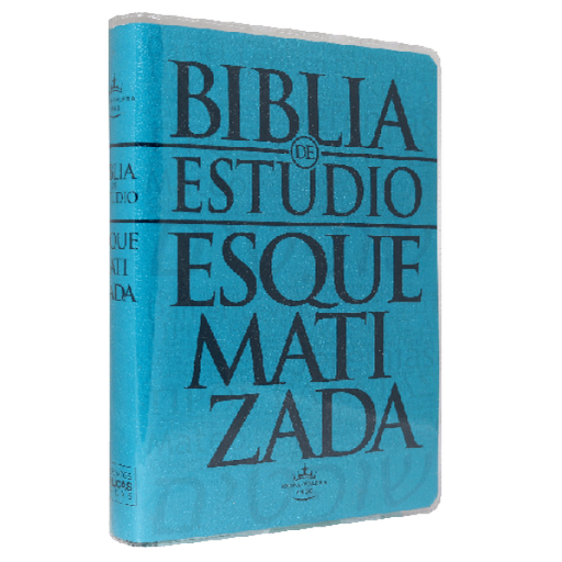 [7899938410882] Biblia de Estudio Esquematizada Reina Valera 1960 Grande Letra Grande Imitación Piel Verde [RVR085EEc]