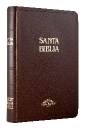 [9781576979624] Biblia Reina Valera 1909 Mediana Letra Chica Imitación Piel Café [VR055]