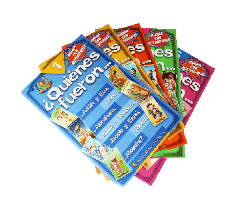 [9789687117324] Cuaderno para colorear ¿Quiénes fueron? Paquete de 5 tomos 1 al 5 Gigante Letra Gigante Rústico