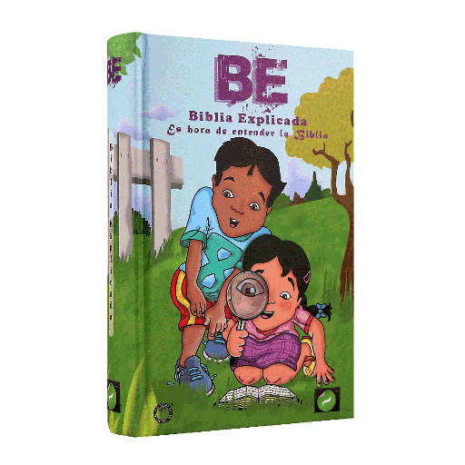 [9780990831600] Biblia Infantil BE Explicada Traducción Lenguaje Actual Mediana Letra Grande Tapa Dura [TLA063]