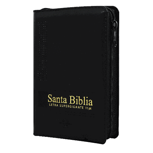 [7899938412619] Biblia Reina Valera 1960 Chica Letra Grande Imitación Piel Negro [RVR046cLGPJRZTI]