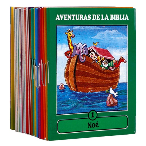 [9781930564718] Paquete Aventuras de la Biblia Serie de 24 Historias Mini Libritos