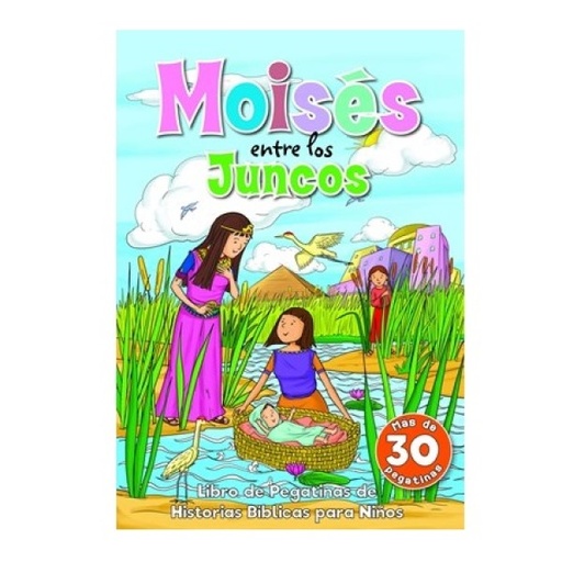 [9781949206029] Libro De Pegatinas - Moisés Entre Los Juncos