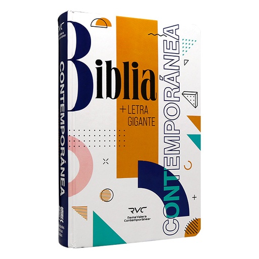 [9781598779769] Biblia Reina Valera Contemporánea Mediana Letra Gigante Tapa Dura Colores [RVC.63cLGiPJR]
