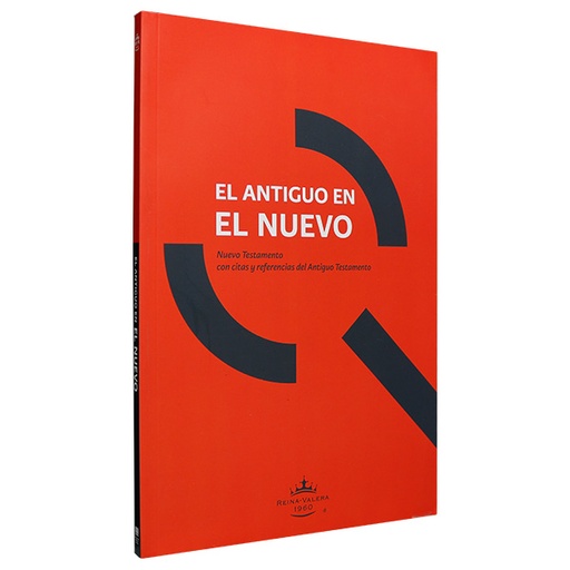 [9781598778328] Nuevo Testamento  El Antiguo en el Nuevo Reina Valera 1960 Bolsillo Letra Mediana Rústica Naranja [RVR280EE]