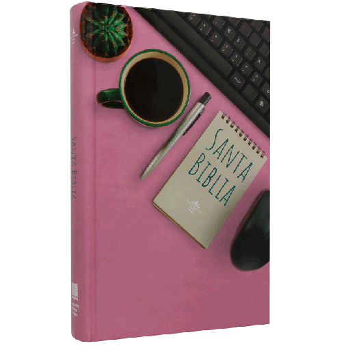 [7899938427194] Biblia Fuente de Bendiciones Reina Valera 1960 Mediana Letra Mediana Tapa Dura Jóvenes Rosa [RVR.63uecFBPJr] 