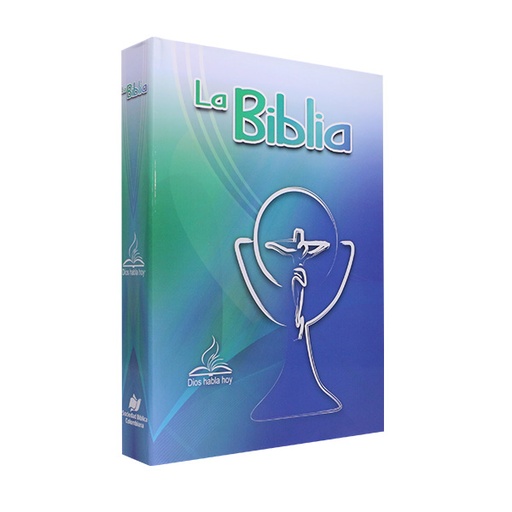 [9789587459104] Biblia Dios Habla Hoy Grande Letra Gigante Tapa Dura Azul Código QR [DHH083DKLGi] 