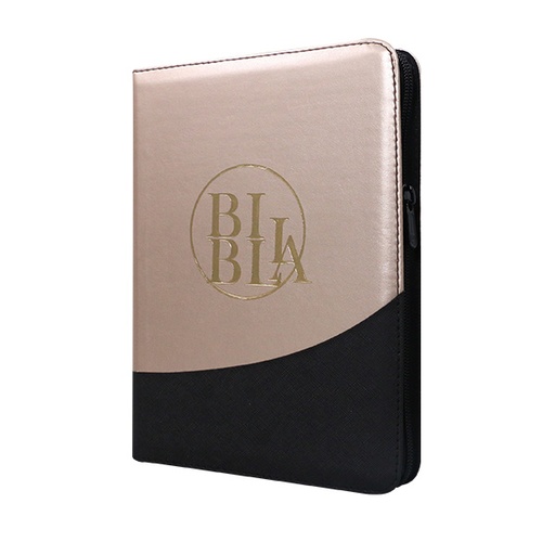 [9789587459357] Biblia Reina Valera 1960 Grande Letra Gigante Imitación Piel Beige Negro Código QR [RVR085cZLGiPJR]