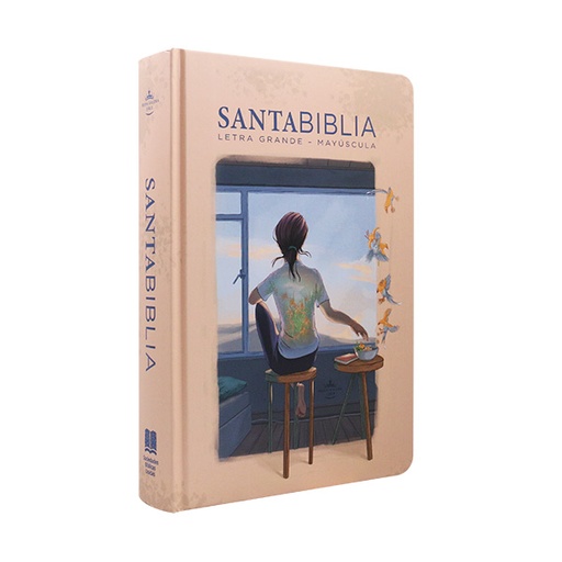 [7899938428146] Biblia Reina Valera 1960 Mediana Letra Grande MAYUSCULA Tapa dura Mujer [RVR.063cLGPJR-MAY] 