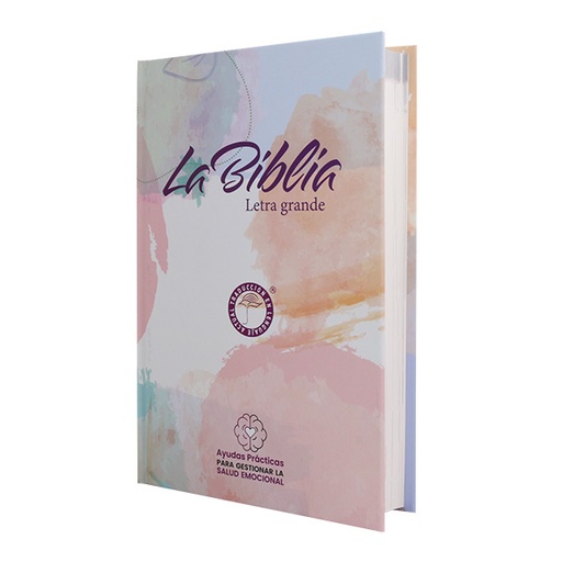 [9781598779929] Biblia Ayudas Salud Emocional Traducción Lenguaje Actual Mediana Letra Grande Tapa Dura Lila [TLA.63LGPJR] 