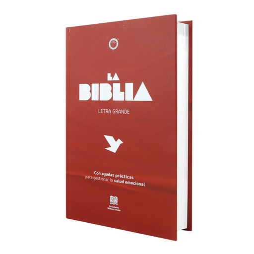 [9781598779912] Biblia Ayudas Salud Emocional Traducción Lenguaje Actual Mediana Letra Grande Tapa Dura Rojo [TLA.63LGPJR] 