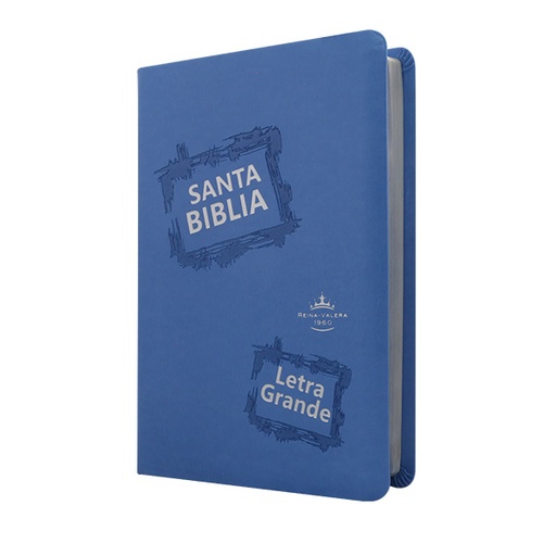 [9788941262411] Biblia Reina Valera 1960 Mediana Letra Grande Imitación Piel Celeste [RVR065CLG CL] 