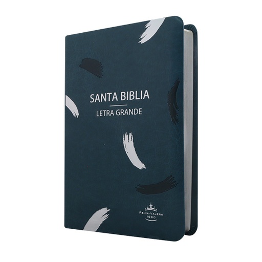 [9788941262459] Biblia Reina Valera 1960 Mediana Letra Grande Imitación Piel Turquesa Oscuro [RVR065CLG WS] 