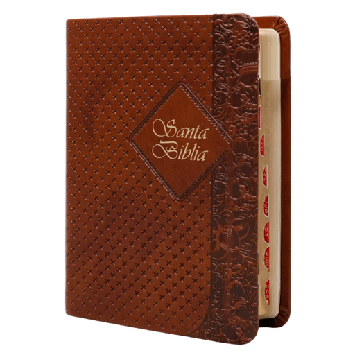 [9781598775464] Biblia Reina Valera 1960 Tamaño Bolsillo Letra Mediana Imitación Piel Café [RVR025cTILG] 