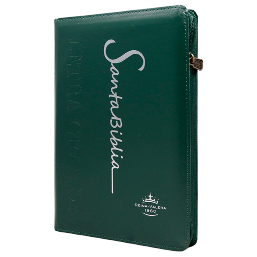 [9788941262718] Biblia Reina Valera 1960 Mediana Letra Grande Imitación Piel Verde [RVR065cZLG PE] 