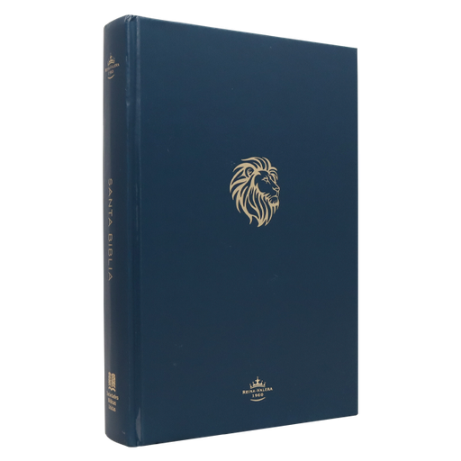 [7899938429457] Biblia Reina Valera 1960 Mediana Letra Grande Minimalista Tapa Dura Azul Oscuro [RVR063cLGPJR] 