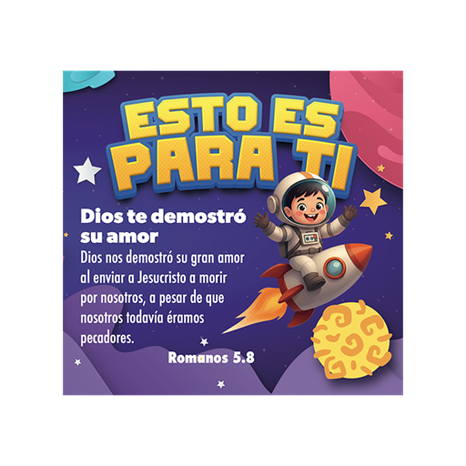 [7509687117312] Paquete de Folletos Esto es Para Ti Traducción Lenguaje Actual -  Espacio (100 Piezas) 