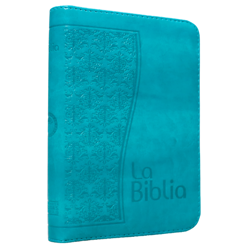 [9786287835788] Biblia Traducción Lenguaje Actual Chica Letra Chica Imitación Piel Turquesa Cierre [TLA.46ZLM] 
