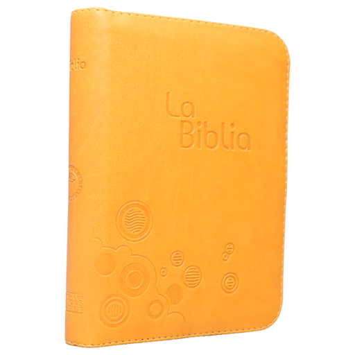 [9786287835795] Biblia Traducción Lenguaje Actual Chica Letra Chica Imitación Piel Amarillo Cierre [TLA.46ZLM] 