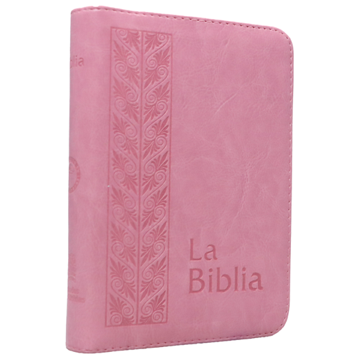 [9786287835801] Biblia Traducción Lenguaje Actual Chica Letra Chica Imitación Piel Rosa Cierre [TLA.46ZLM] 