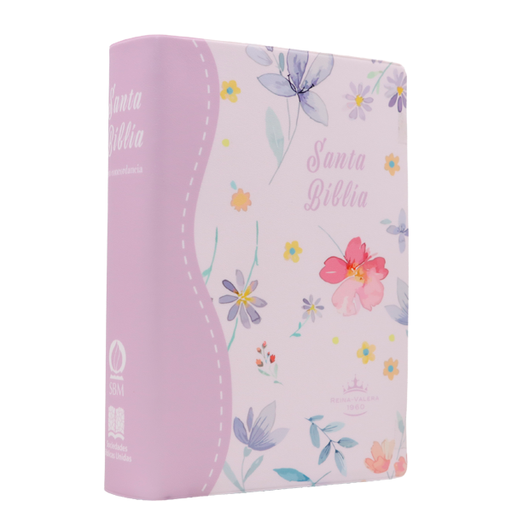 [9788941264569] Biblia Reina Valera 1960 Chica Letra Grande 11 pts Vinil RVR042cPJR Flourish 