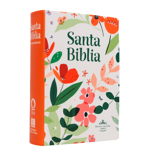 [9788941264668] Biblia Reina Valera 1960 Mediana Letra Gigante 14 pts Vinil RVR062cLGiPJR Flora 
