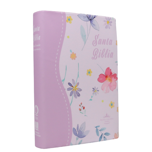 [9788941264675] Biblia Reina Valera 1960 Mediana Letra Gigante 14 pts Vinil RVR062cLGiPJR Flourish 