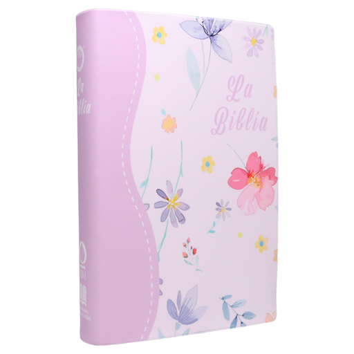 [9788941264927] Biblia Traducción Lenguaje Actual Mediana Letra Grande 11 pts Vinil  Canto Morado TLA062LG Flourish 