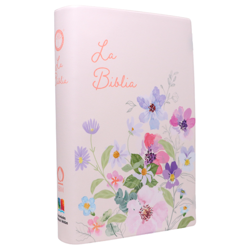 [9788941264989] Biblia Traducción Lenguaje Actual Mediana Letra Grande 11 pts Vinil  TLA062LG Flower 