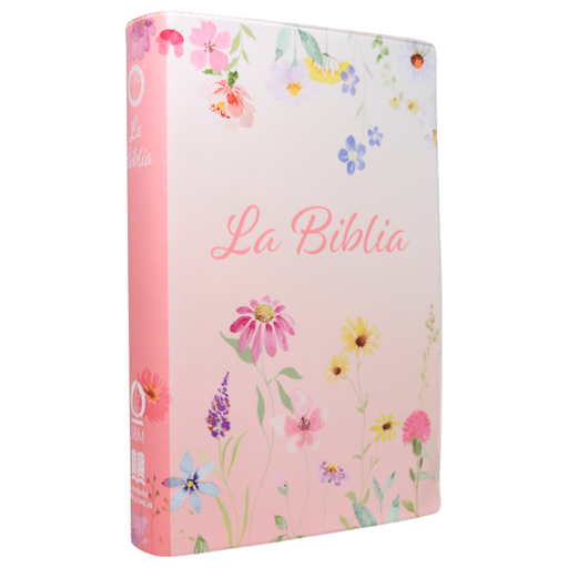 [9788941264910] Biblia Traducción Lenguaje Actual Mediana Letra Grande 11 pts Vinil  Canto Rosa TLA062LG Lustre 