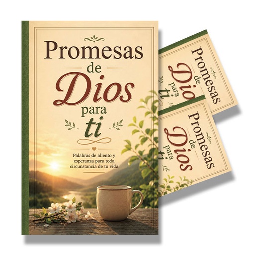 [7509687117334] Paquete de Porción Bíblica Promesas de Dios p/Ti (10 piezas) Su Misericordia 